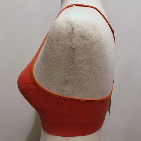 ASICS NWT Orange Sports Bra Women XS/S (32B/C) - Picture 4 of 12
